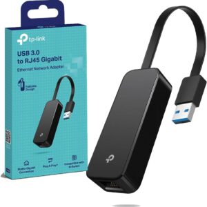 TP-Link UE306 -Adaptador USB 3.0 A Gigabit Ethernet 10/100/1000, Diseño Plegable, Plug & Play, Compatible con Nintendo Switch, Windows, Linux, Multicolour