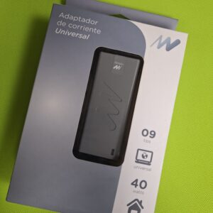ADAPTADOR CORRIENTE UNIV. NETWAY 40W + 9 TIPS/USB