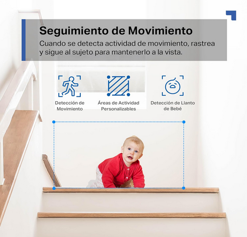 Cámara Videovigilancia TP-LINK Tapo C200 con WiFi