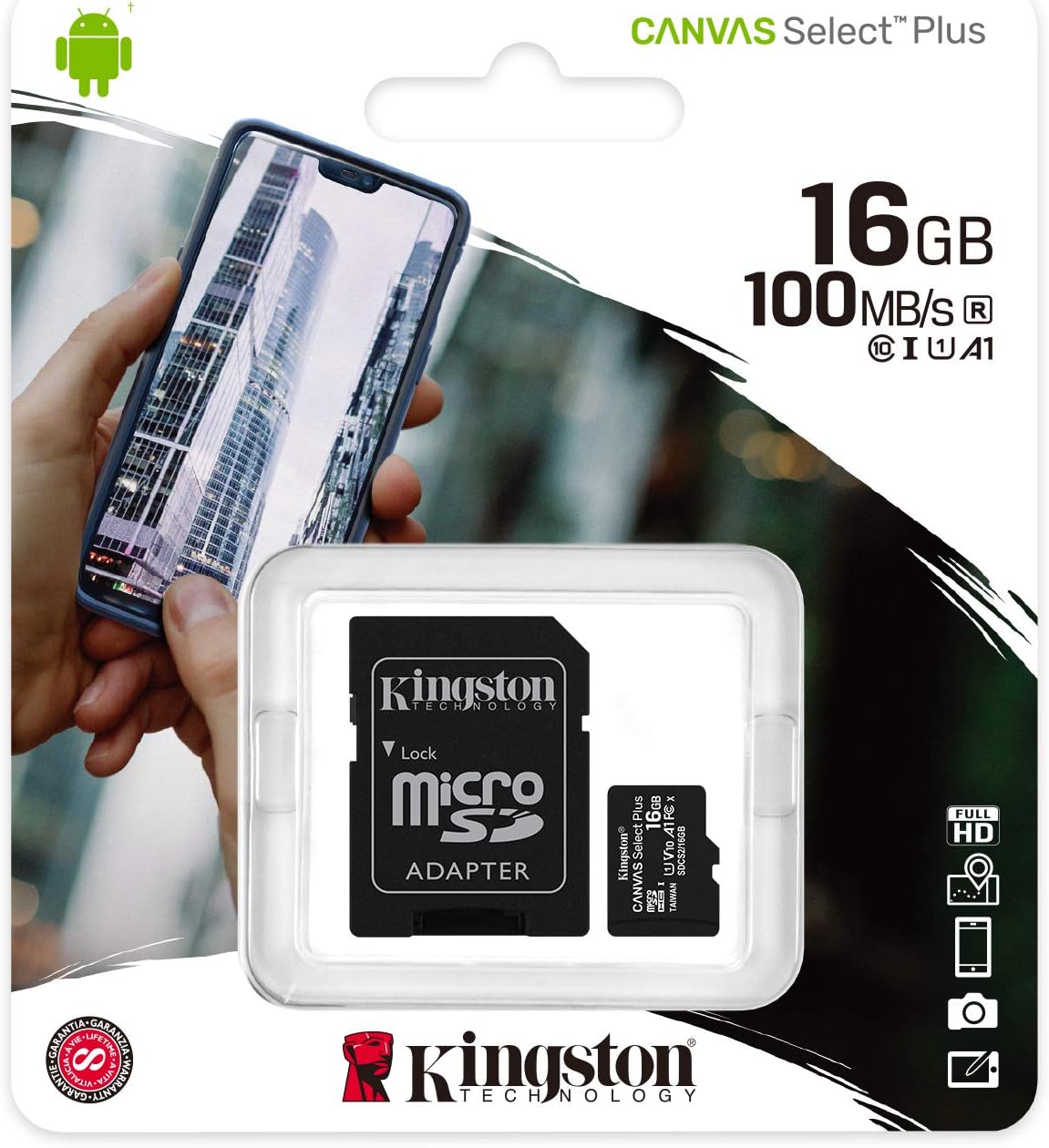 Kingston Canvas Select Plus Tarjeta microSD