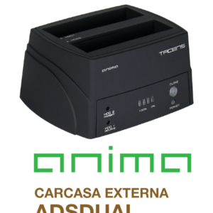Adaptador de Discos Tacens Anima ADSDUAL (SATA a USB-C / USB 3.0)