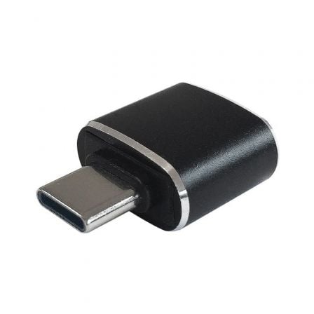 Adaptador USB 3.0 Tipo-C Aisens A108-0369/ USB Tipo-C Macho – USB Hembra