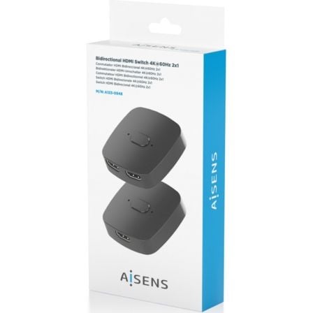 Switch Conmutador 4K HDMI 2.0 Bidireccional Aisens A123-0948 HDMI Hembra - 3x HDMI Hembra - Imagen 5