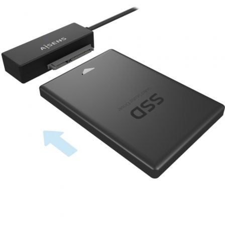 Adaptador para Discos Duros 2.5"/3.5" Aisens ASE-35A01B/ USB 3.0 - SATA/ con Alimentador - Imagen 5
