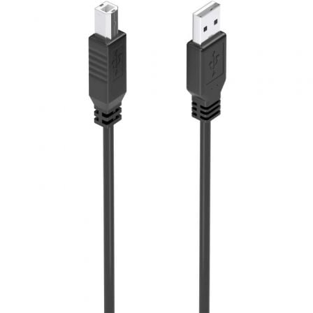 Cable Alargador USB 2.0 Aisens A101-0906/ USB Macho – USB Tipo-B/ 15m/ Negro