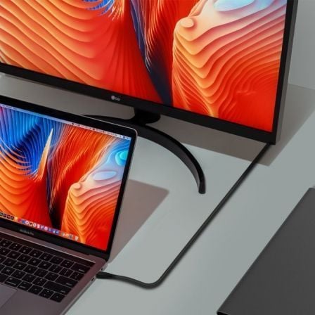 Cable USB 3.2 Tipo-C Aisens A107-0701 20GBPS 5A 100W/ USB Tipo-C Macho - USB Tipo-C Macho/ Hasta 100W/ 20Gbps/ 60cm/ Negro - Imagen 4