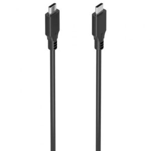Cable USB 3.2 Tipo-C Aisens A107-0874 20GBPS 5A 100W/ USB Tipo-C Macho - USB Tipo-C Macho/ Hasta 100W/ 20Gbps/ 2m/ Gris