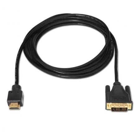 Cable HDMI Aisens A117-0090/ DVI Macho - HDMI Macho/ 1.8m/ Negro - Imagen 2