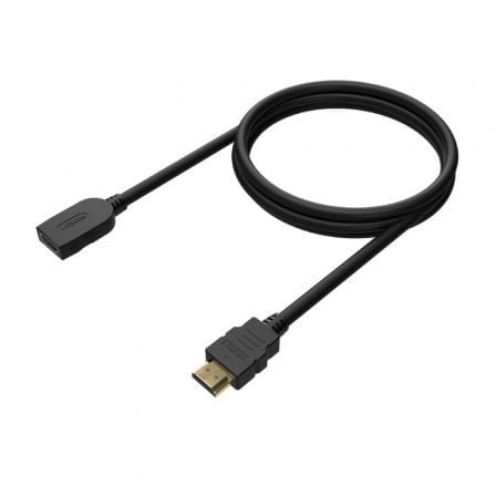 Cable Alargador HDMI Aisens A120-0547/ HDMI Macho - HDMI Hembra/ Hasta 10W/ 2250Mbps/ 5m/ Negro - Imagen 2