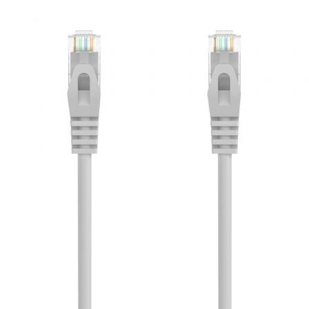 Cable de Red RJ45 AWG24 UTP Aisens A145-0554 Cat.6A/ LSZH/ 1.5m/ Gris