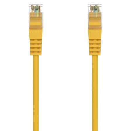 Cable de Red RJ45 AWG24 UTP Aisens A145-0568 Cat.6A/ LSZH/ 2m/ Amarillo - Imagen 3