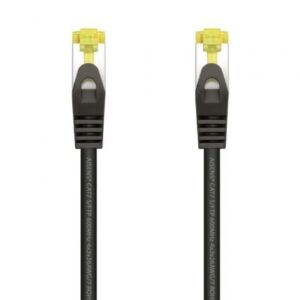 Cable de Red RJ45 SFTP Aisens A146-0485 Cat.7/ 50cm/ Negro