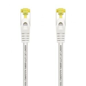 Cable de Red RJ45 SFTP Aisens A146-0490 Cat.7/ 1m/ Blanco