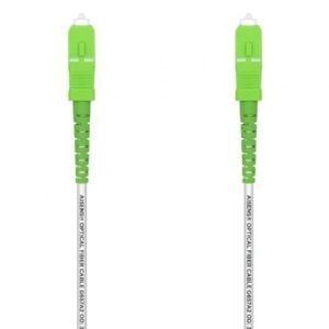 Cable de Fibra Óptica G657A2 3.0 Aisens A152-0499/ LSZH/ 15m/ Blanco