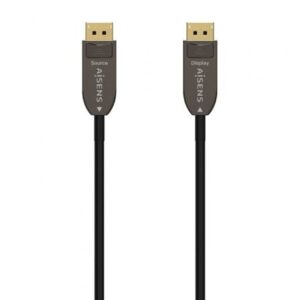 Cable DisplayPort 1.4 AOC 8K Aisens A155-0607/ DisplayPort Macho - DisplayPort Macho/ 15m/ Negro