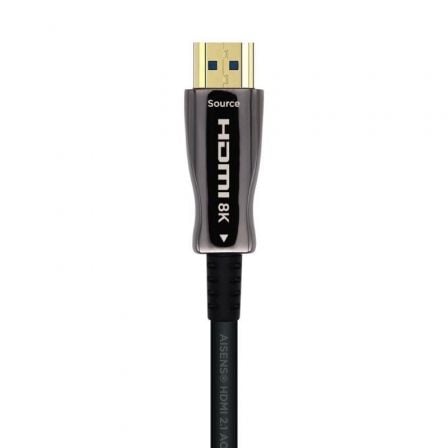 Cable HDMI 2.1 AOC 8K Aisens A153-0523/ HDMI Macho - HDMI Macho/ 70m/ Negro - Imagen 2