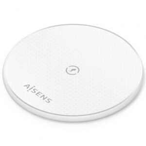 Base de carga Inalámbrica Aisens ASCH-15W1WC057-W/ 15W/ Blanco