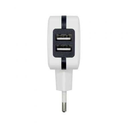Cargador de Pared Aisens A110-0439/ 2xUSB/ 17W - Imagen 2