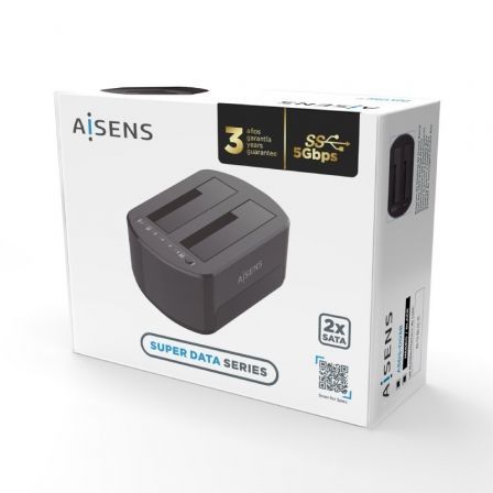 Docking Station para Discos Duros Aisens ASDS-D03B - Imagen 4