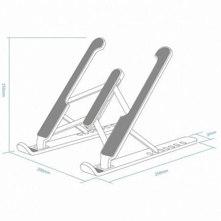 Soporte Aisens LPS1M-099 para Portátiles/ Tablets hasta 15" - Imagen 4
