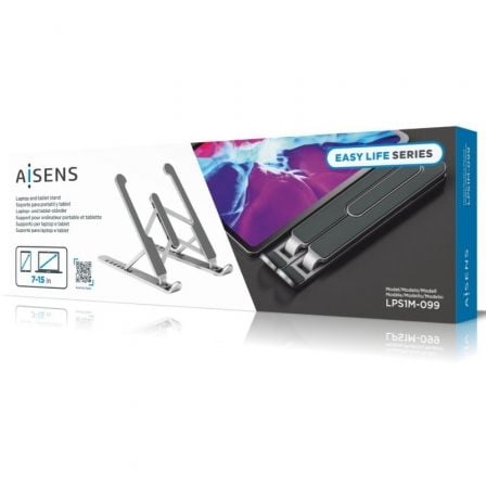 Soporte Aisens LPS1M-099 para Portátiles/ Tablets hasta 15" - Imagen 5