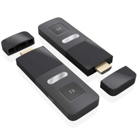 Adaptador/Transmisor de vídeo inalámbrico HDMI Aisens ASWL-H2K30M001-BK - Imagen 2
