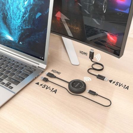 Adaptador/Transmisor de vídeo inalámbrico HDMI Aisens ASWL-H2K30M002-BK - Imagen 4