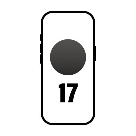 Smartphone Apple iPhone 17 256GB/ 6.3"/ 5G/ Negro