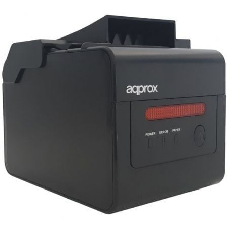 Impresora de Tickets Approx appPOS80ALARM/ Térmica/ Ancho papel 58 y 80mm/ USB-RS232-LAN-RJ11/ Negra - Imagen 2
