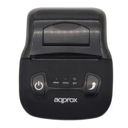 Impresora de Tickets Approx appPOS58PORTABLE+/ Térmica/ Ancho papel 58mm/ USB-Bluetooth/ Negra - Imagen 4