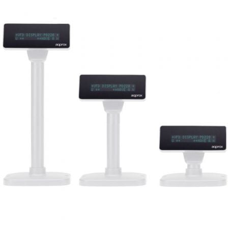 Visor TPV Approx appVFD01WH/ 2 líneas/ USB - Imagen 2