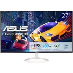 Monitor Polivalente Asus VZ27EHF-W 27"/ Full HD/ 1ms/ 100Hz/ IPS/ Blanco