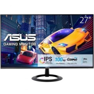 Monitor Polivalente Asus VZ27EHF 27"/ Full HD/ 1ms/ 100Hz/ IPS/ Negro