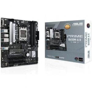 Placa Base Asus Prime B650M-A II-CSM/ Socket AM5/ DDR5/ PCIe 5.0/ Micro ATX