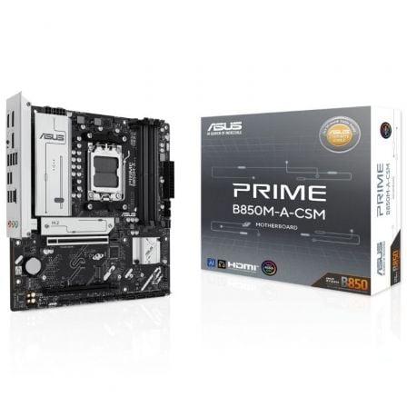 Placa Base Asus Prime B850M-A-CSM Socket AM5/ DDR5/ PCIe 5.0/ Micro ATX