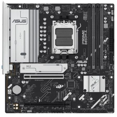 Placa Base Asus Prime B850M-A-CSM Socket AM5/ DDR5/ PCIe 5.0/ Micro ATX - Imagen 2