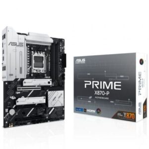 Placa Base Asus Prime X870-P/ Socket AM5/ DDR5/ PCIe 5.0