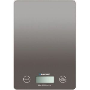 Báscula de Cocina Electrónica Blaupunkt BP4012/ hasta 5kg/ Gris