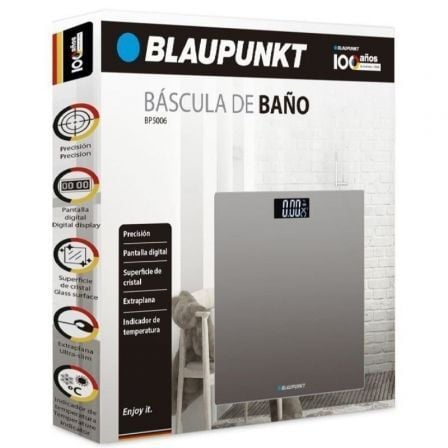 Báscula de Baño Blaupunkt BP5006/ Gris - Imagen 2