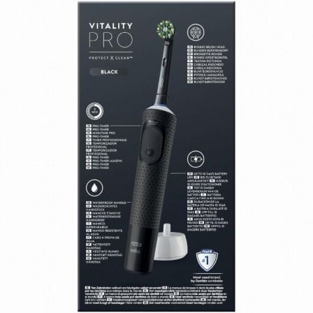 Cepillo Dental Oral-B Vitality Pro/ Negro - Imagen 3