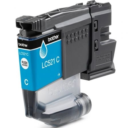 Cartucho de Tinta Original Brother LC521C/ Cian - Imagen 2