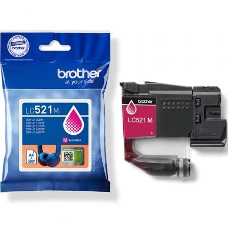 Cartucho de Tinta Original Brother LC521M/ Magenta - Imagen 3