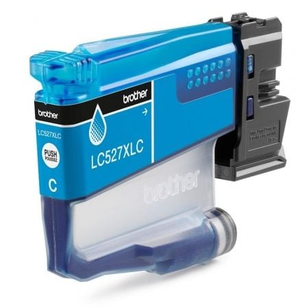Cartucho de Tinta Original Brother LC527XLC Alta Capacidad/ Cian - Imagen 2