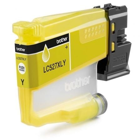 Cartucho de Tinta Original Brother LC527XLY Alta Capacidad/ Amarillo - Imagen 2