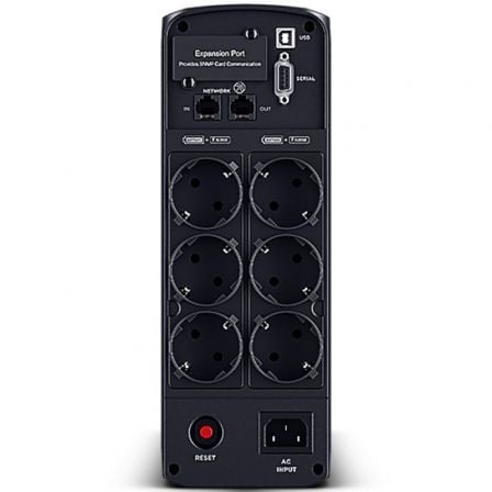 SAI Línea Interactiva Cyberpower CP1600EPFCLCD/ 1600VA-1000W/ 6 Salidas/ Formato Torre - Imagen 3