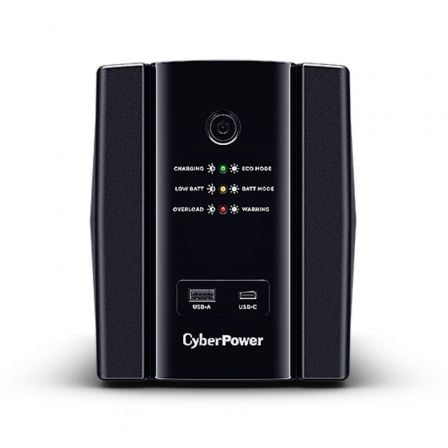 SAI Línea Interactiva Cyberpower UT1500EG/ 1500VA-900W/ 4 Salidas/ Formato Torre - Imagen 2