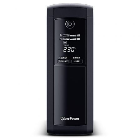 SAI Línea Interactiva Cyberpower VP1600ELCD/ 1600VA-960W/ 5 Salidas/ Formato Torre - Imagen 2