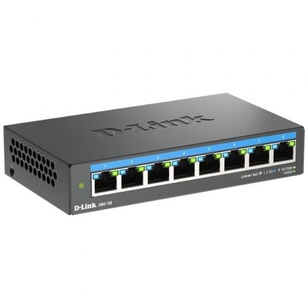 Switch D-Link DMS-108 8 Puertos/ RJ-45 10/100/1000/2.5GB - Imagen 2