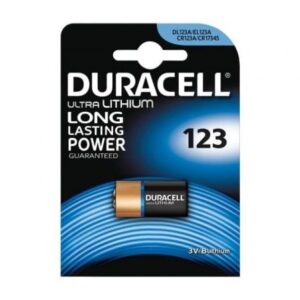 Pila Duracell Ultra M3 DL123/ 3V