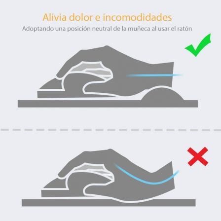 Alfombrilla Ergonómica Fellowes 9172801/ 20 x 196 x 230mm/ Azul - Imagen 4